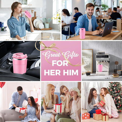 Volhoply diseño ergonómico en rosa, agarre cómodo