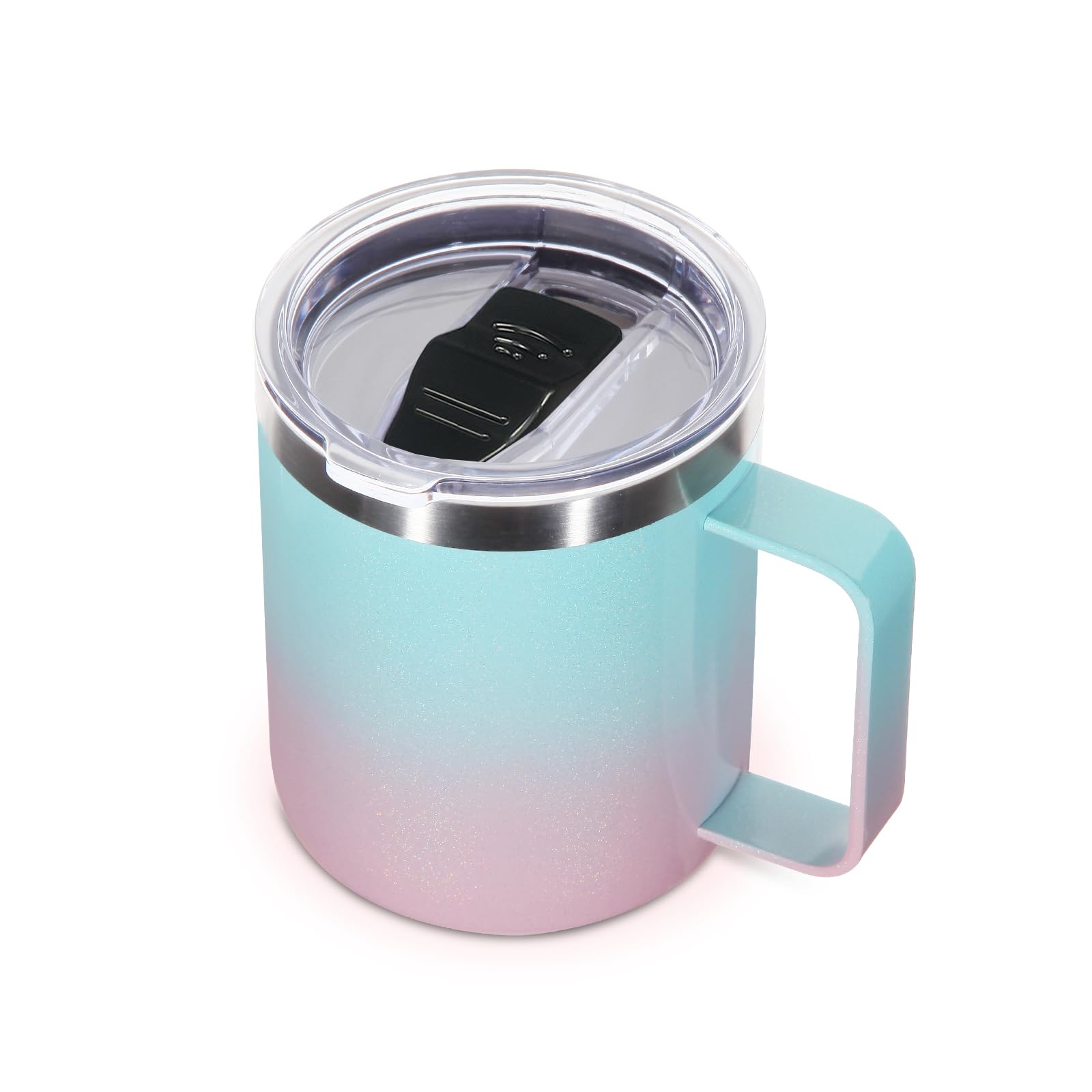 Volhoply: taza café de 14 onzas aislada para mantener caliente diariamente.