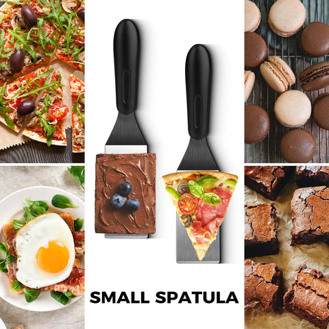 Volikos espátula mini para desmoldar pasteles, ideal para piezas pequeñas.