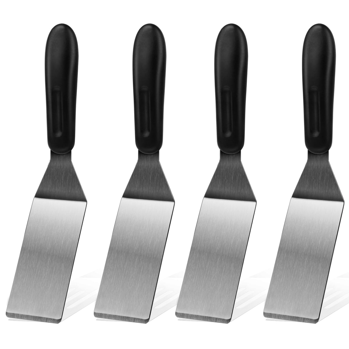 Volikos mini espátula de 4 piezas para servir y voltear con precisión en moldes estrechos.