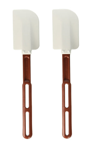 Vollrath 52010 espátula de silicona alta temperatura para batidos y salsas en sartenes antiadherentes.