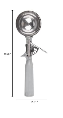 Vollrath disher con ala extendida fuera del cuenco para evitar atascos