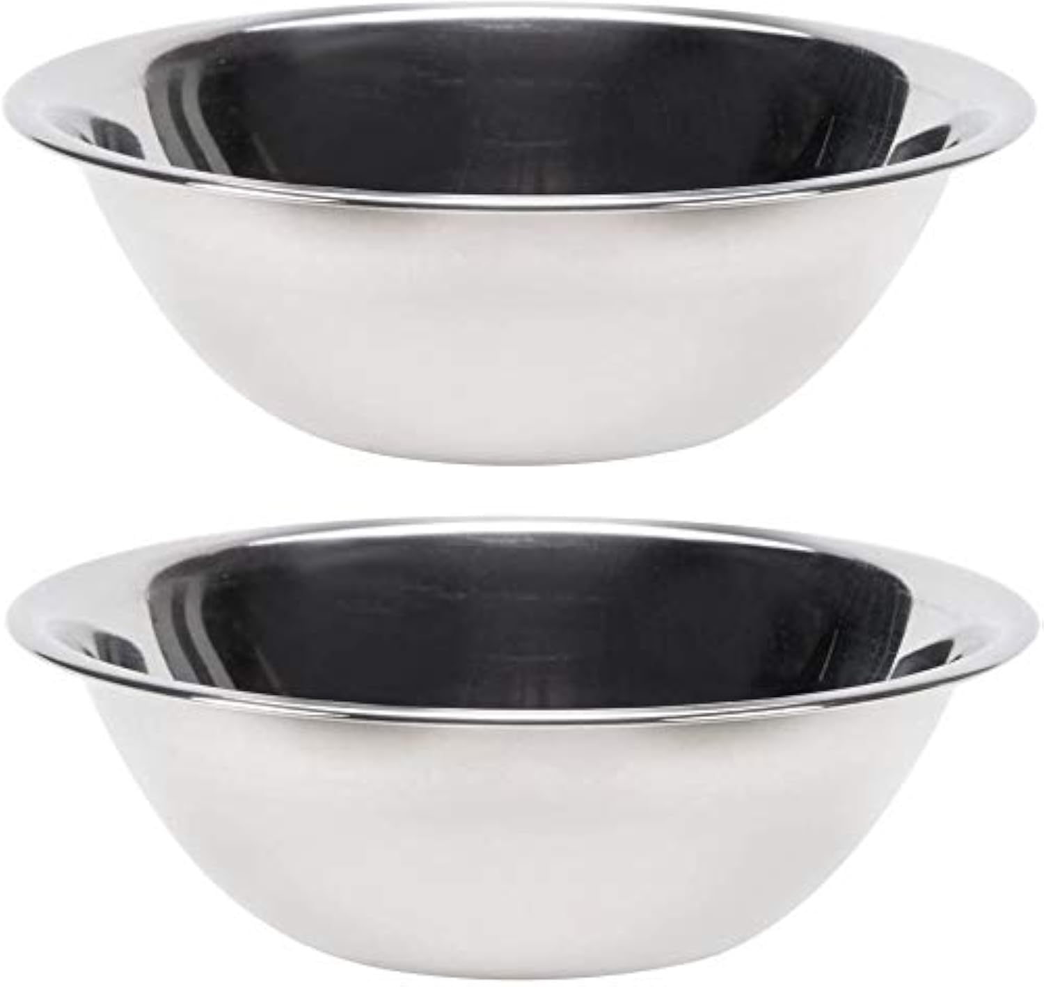 Vollrath tazón de acero inoxidable de 3 cuartos para batidos y mezclas.