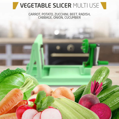 Vollum espiralizador ideal para calabacín y calabaza en ensaladas.
