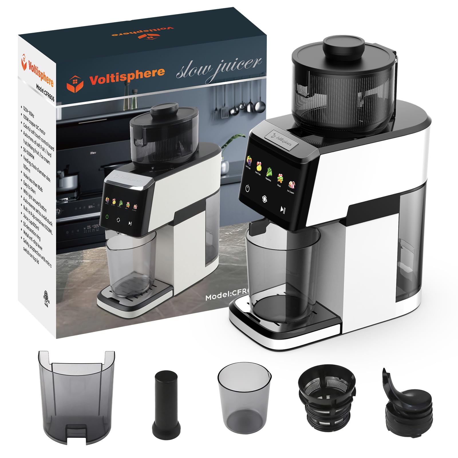 Voltisphere CFR606 limpieza rápida con cepillo incluido para mantenimiento.
