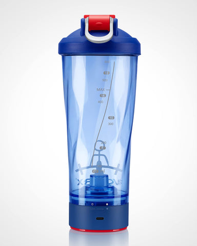 VOLTRX VortexBoost base iluminada que cambia color durante la mezcla