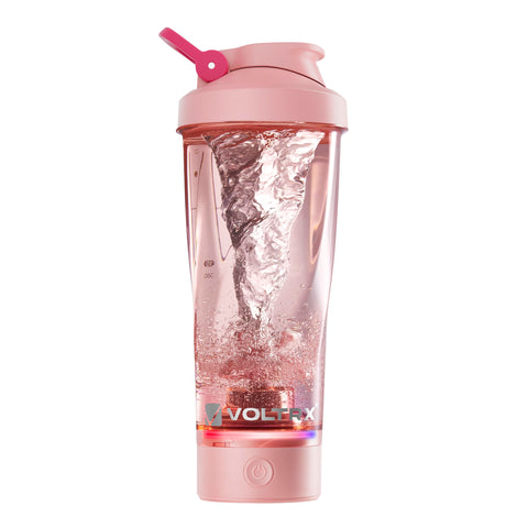 VOLTRX VortexBoost: botella batidora eléctrica con luz para mezclar sin grumos