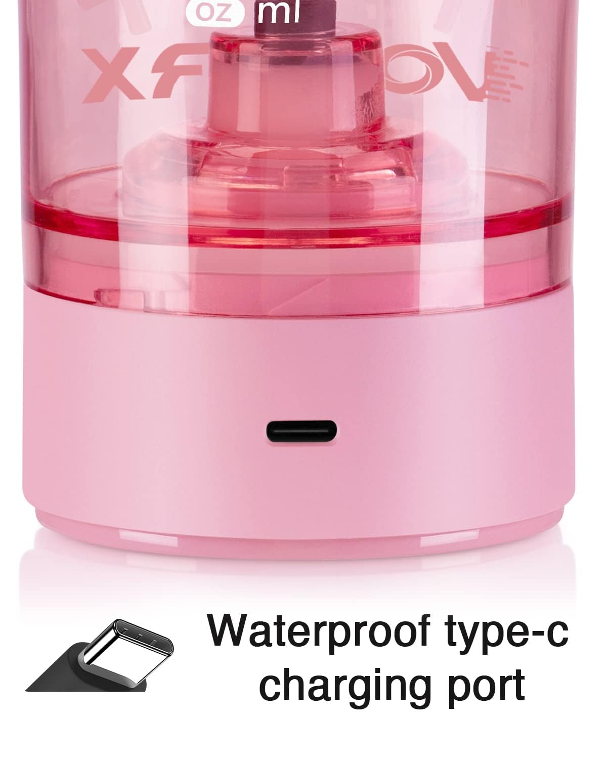 VOLTRX VortexBoost: capacidad de 450 ml para porciones ideales