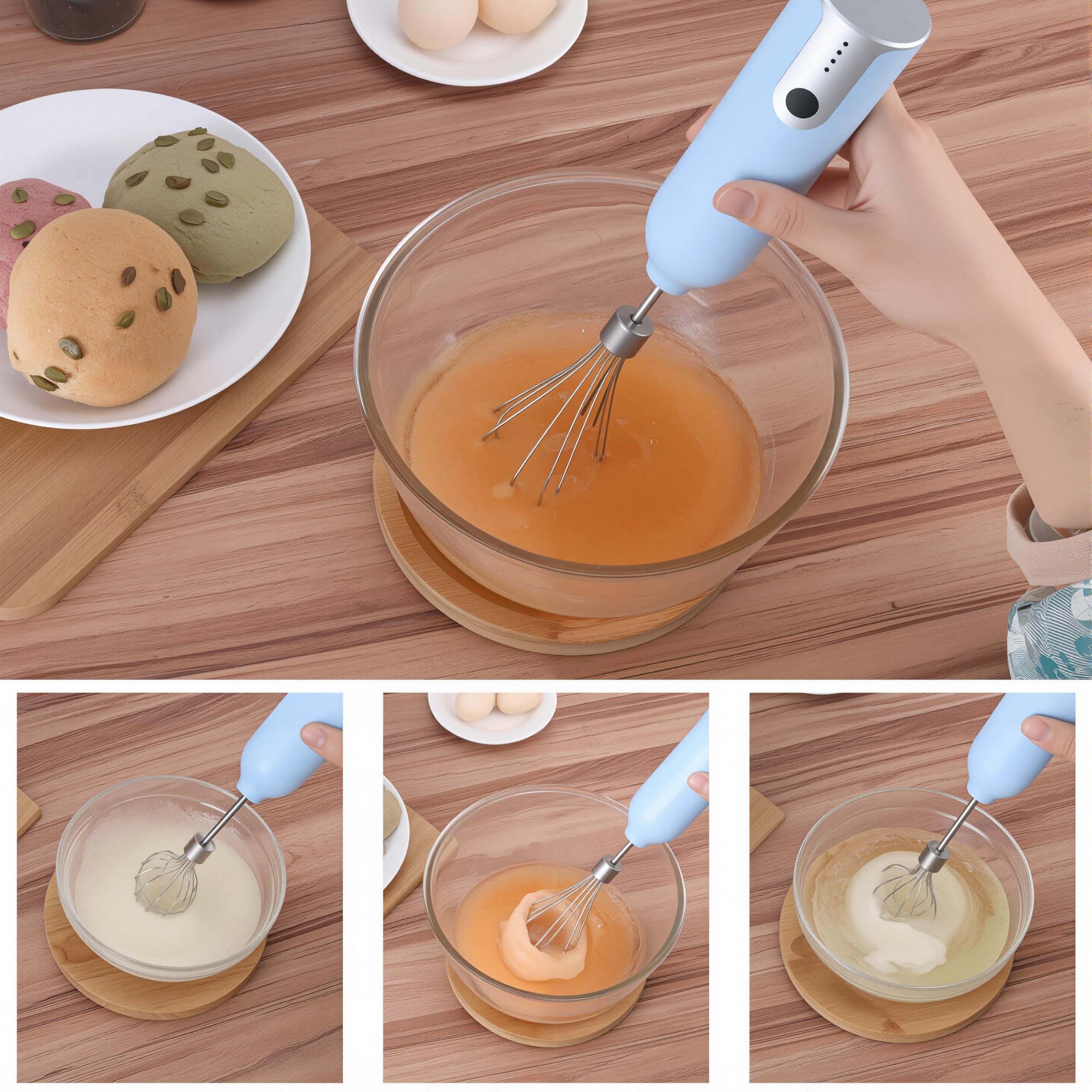 Batidora eléctrica VOMELON, regalo práctico para cocinas modernas.