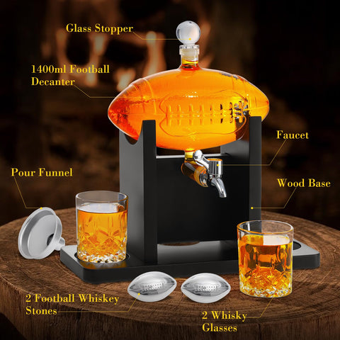 VONATES dos vasos, transparencia cristalina para disfrutar licor con estilo