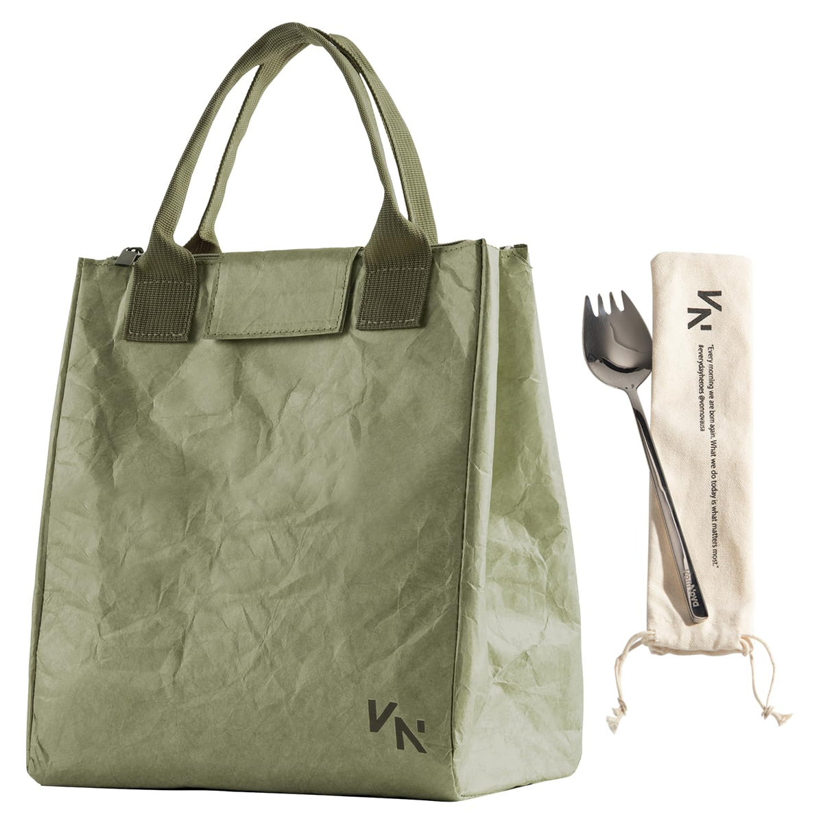 VonNova bolsa-almuerzo-7l-interior, ideal para comidas completas en el trabajo.