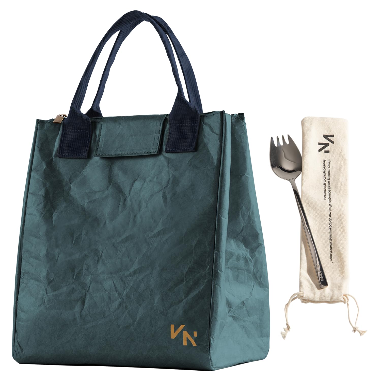 VonNova bolsa-almuerzo-aislamiento-4mm mantiene comida caliente o fría todo el día