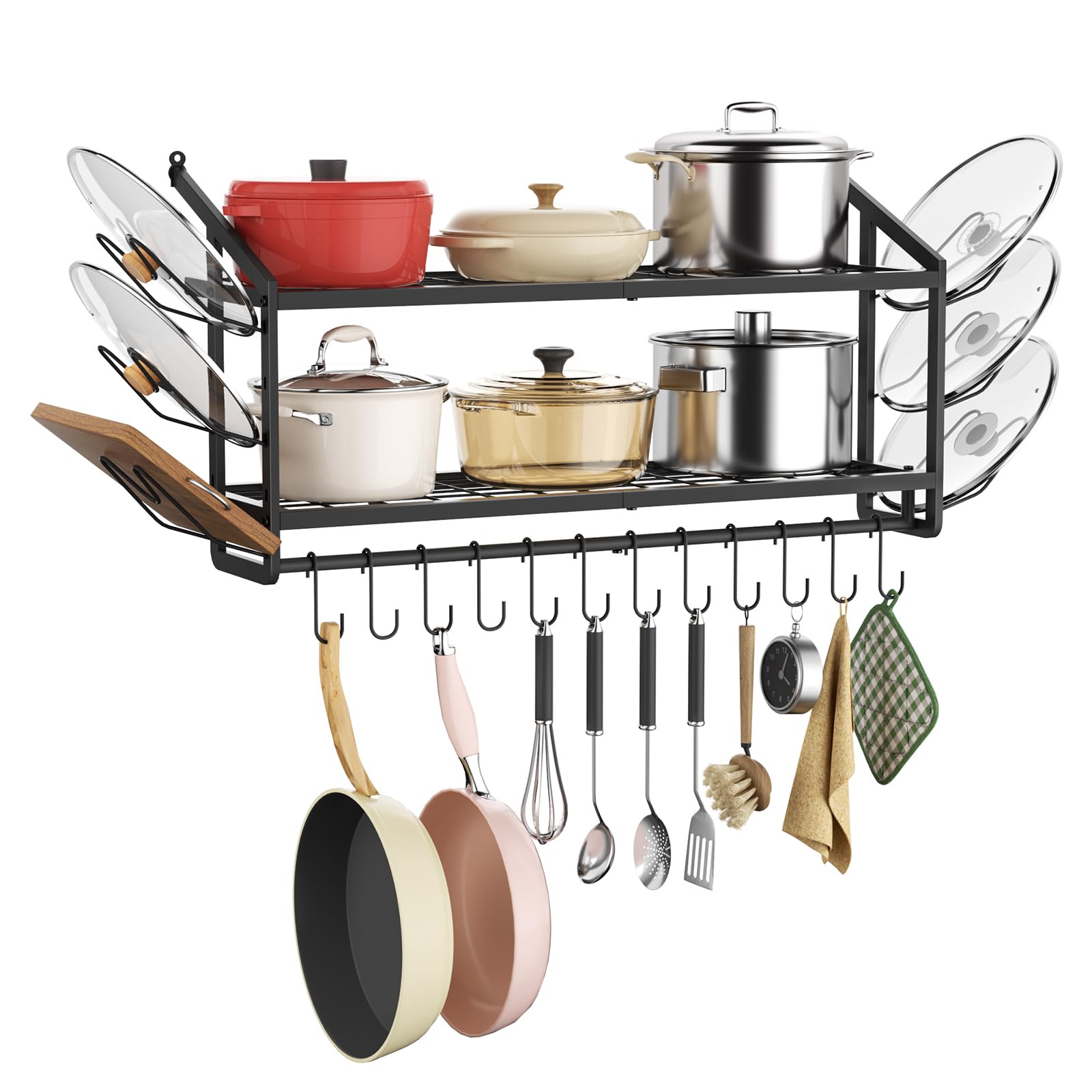 VOPEAK estilo industrial negro mate ideal para cocinas contemporáneas.