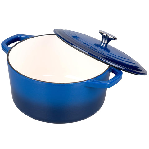 Tapa de la olla VORRINGARD mantiene humedad para pan con corteza definida.