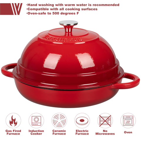Olla Vorringard compatible con inducción y cocinas modernas