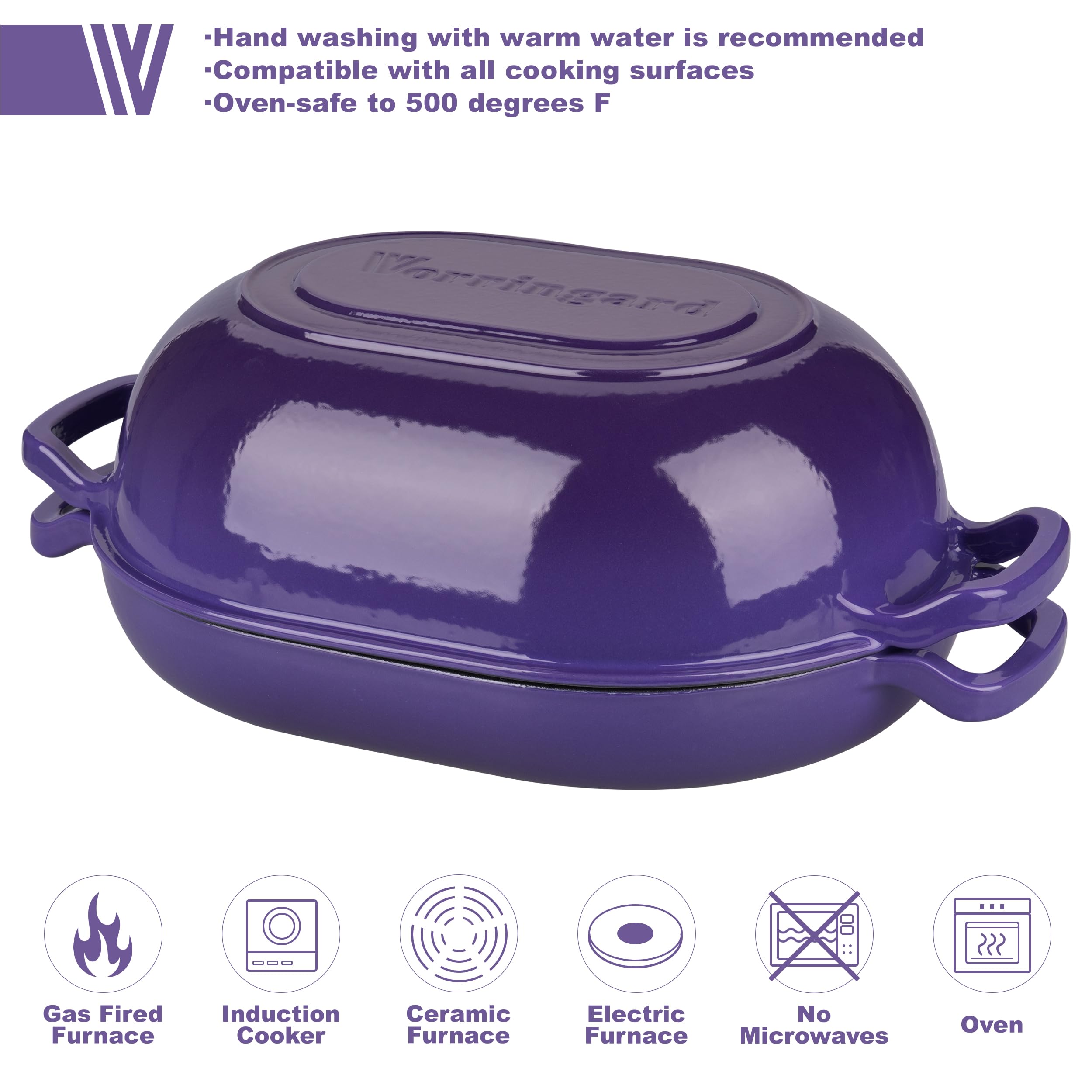 Olla VORRINGARD apta para inducción y todas las cocinas.