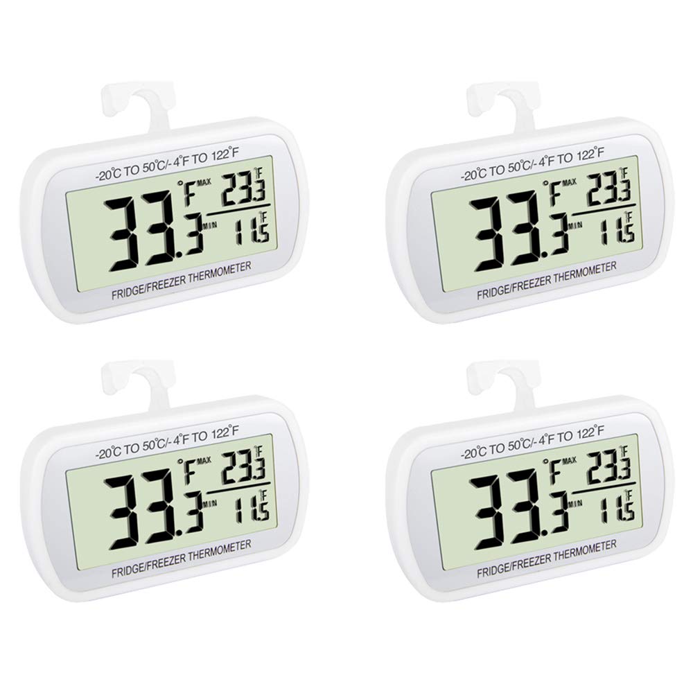 VOULOIR termómetro para nevera con pantalla grande, lectura rápida de temperatura.