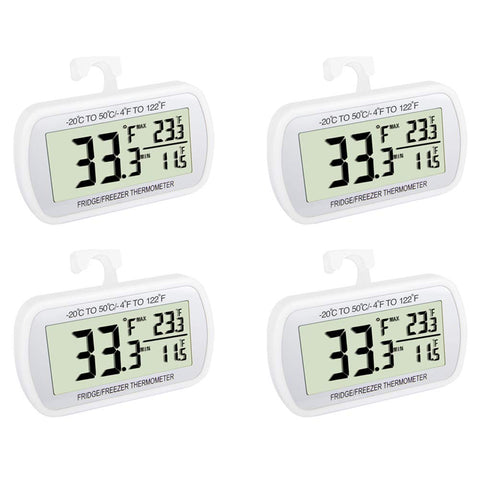 VOULOIR termómetro para nevera con pantalla grande, lectura rápida de temperatura.