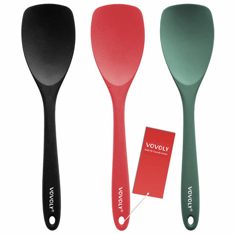 Vovoly espátula de silicona resistente al calor para hornear y mezclar