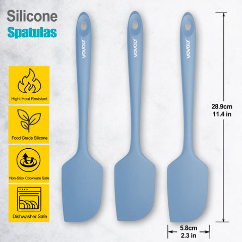 Espátula grande Vovoly con mango ergonómico para control al cocinar