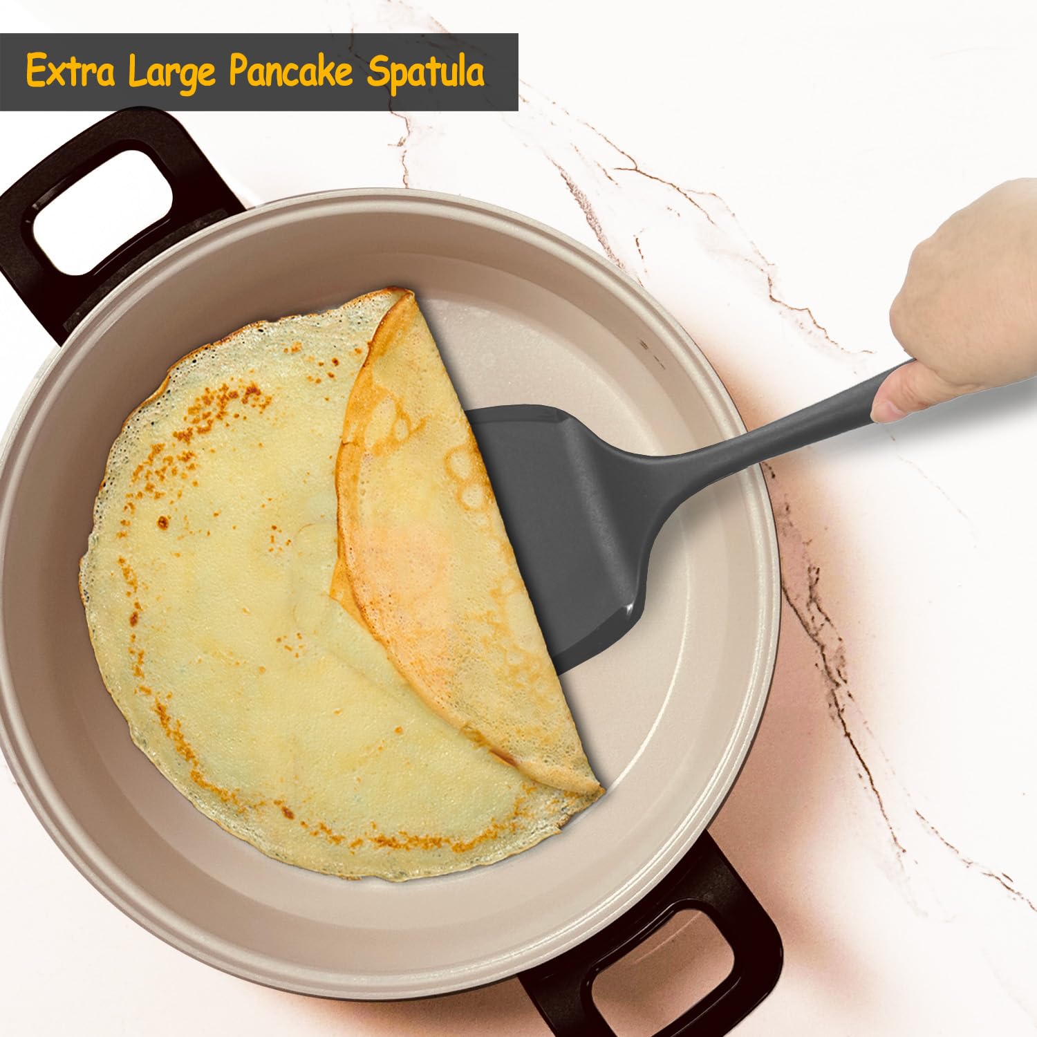 Espátula apta para lavavajillas de Vovoly, limpieza rápida y sencilla.