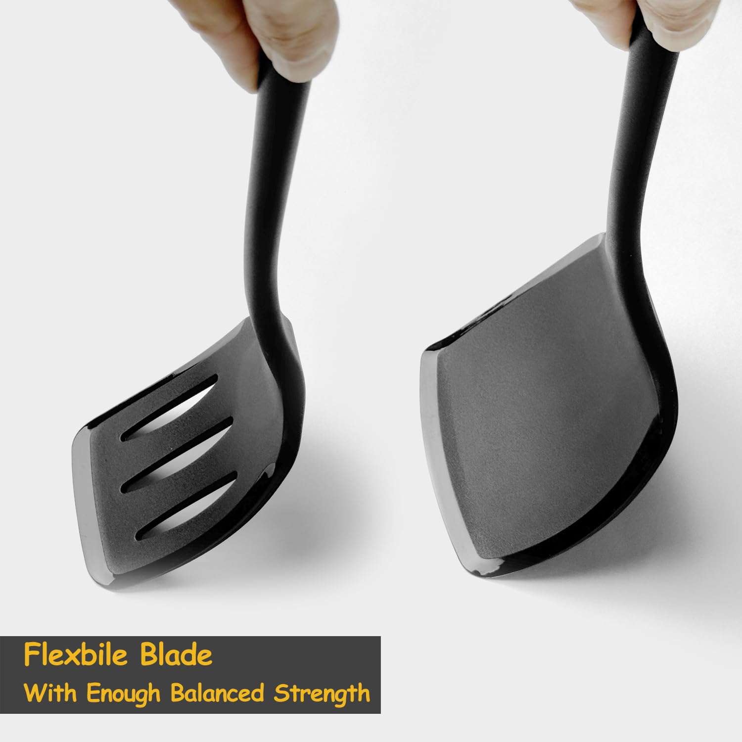 Mango ergonómico de silicona Vovoly, agarre cómodo durante la cocción.