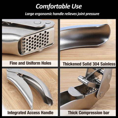Manijas ergonómicas de Vovoly para uso cómodo y estable.
