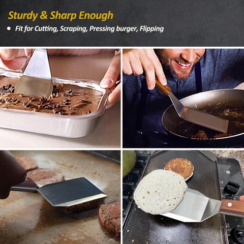 Regalo ideal para chefs aficionados, juego de espátulas Vovoly.