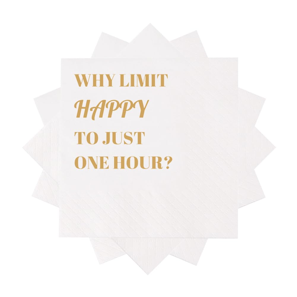 VOWFOO servilletas cocteles con humor para animar reuniones