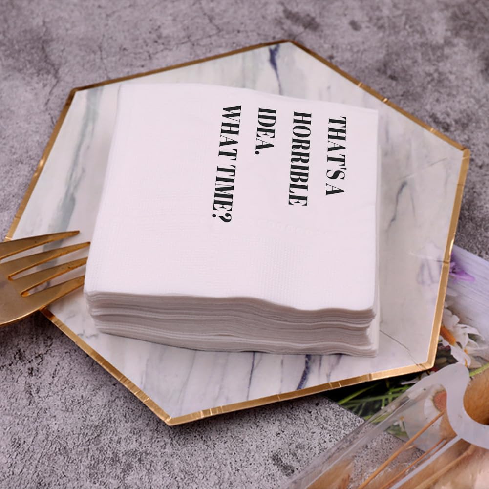 VOWFOO: servilletas con humor para impresionar a los invitados