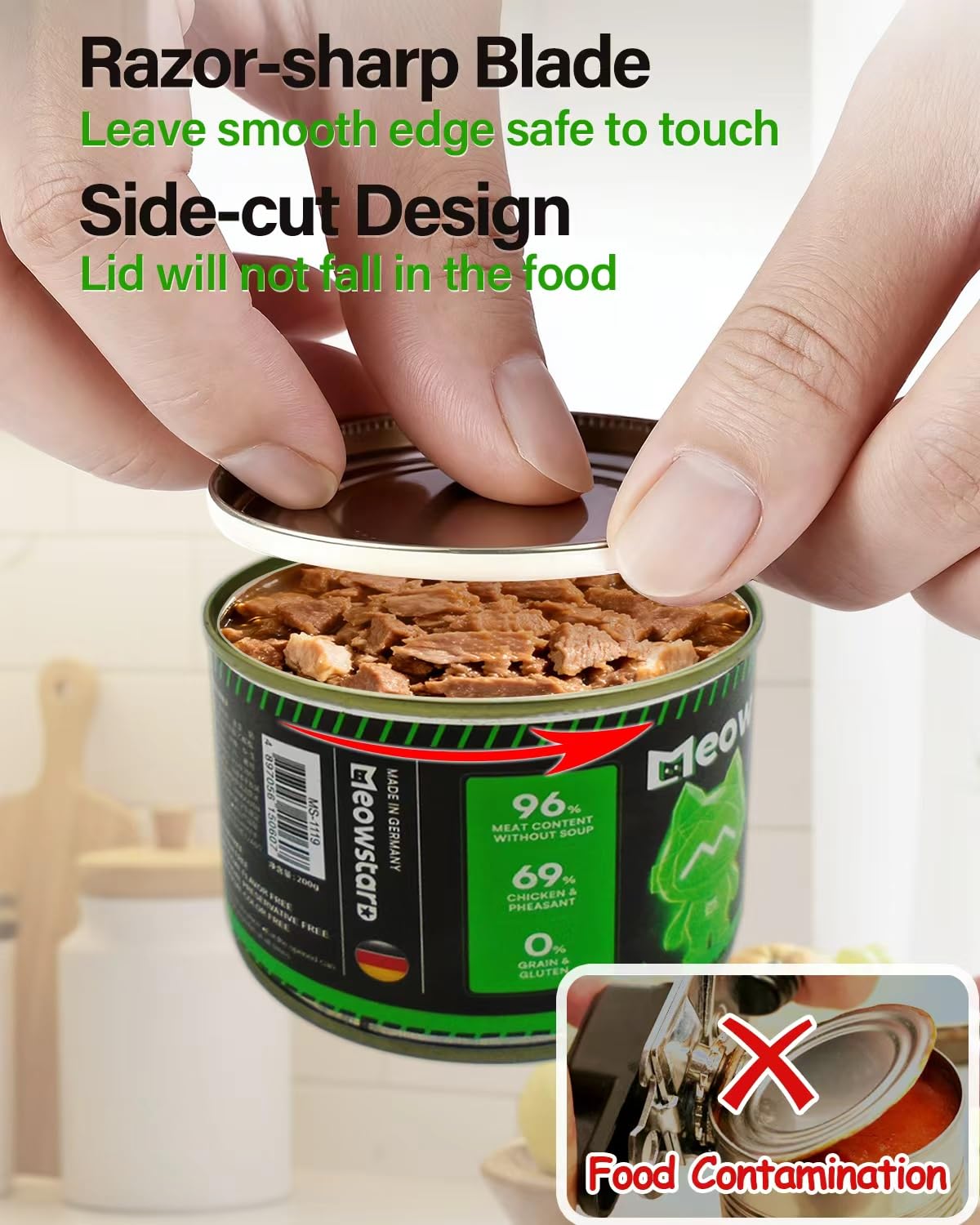 Voyage Bees facilita apertura con pulsación, sin esfuerzo.