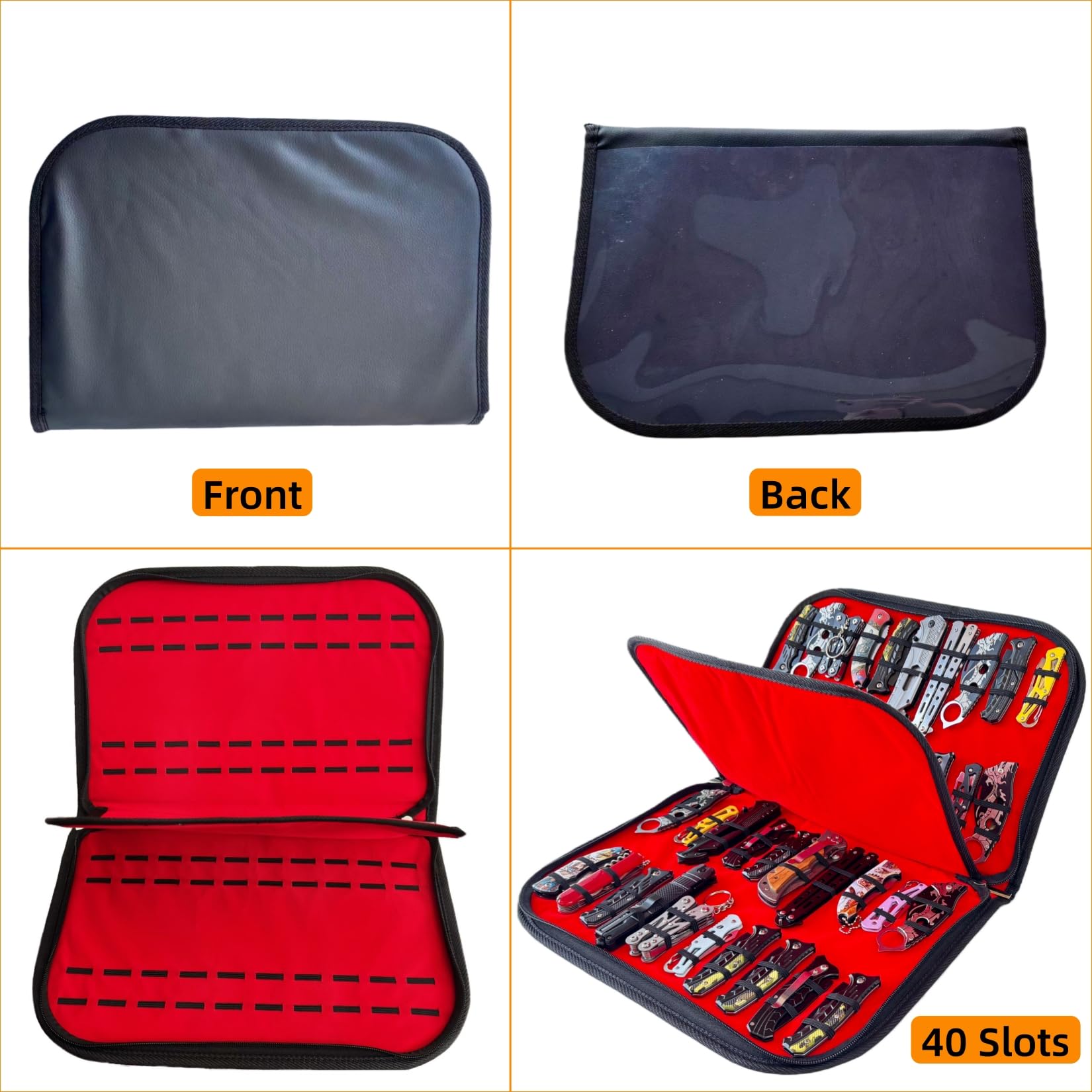 Voyboced estuche con visibilidad total, muestra ordenada de la colección.