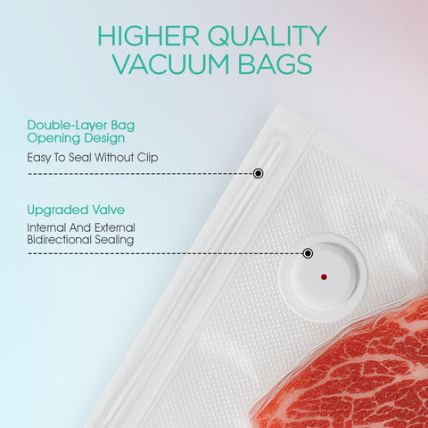 VOYOR bolsas de doble capa con mejor sellado para seguridad.