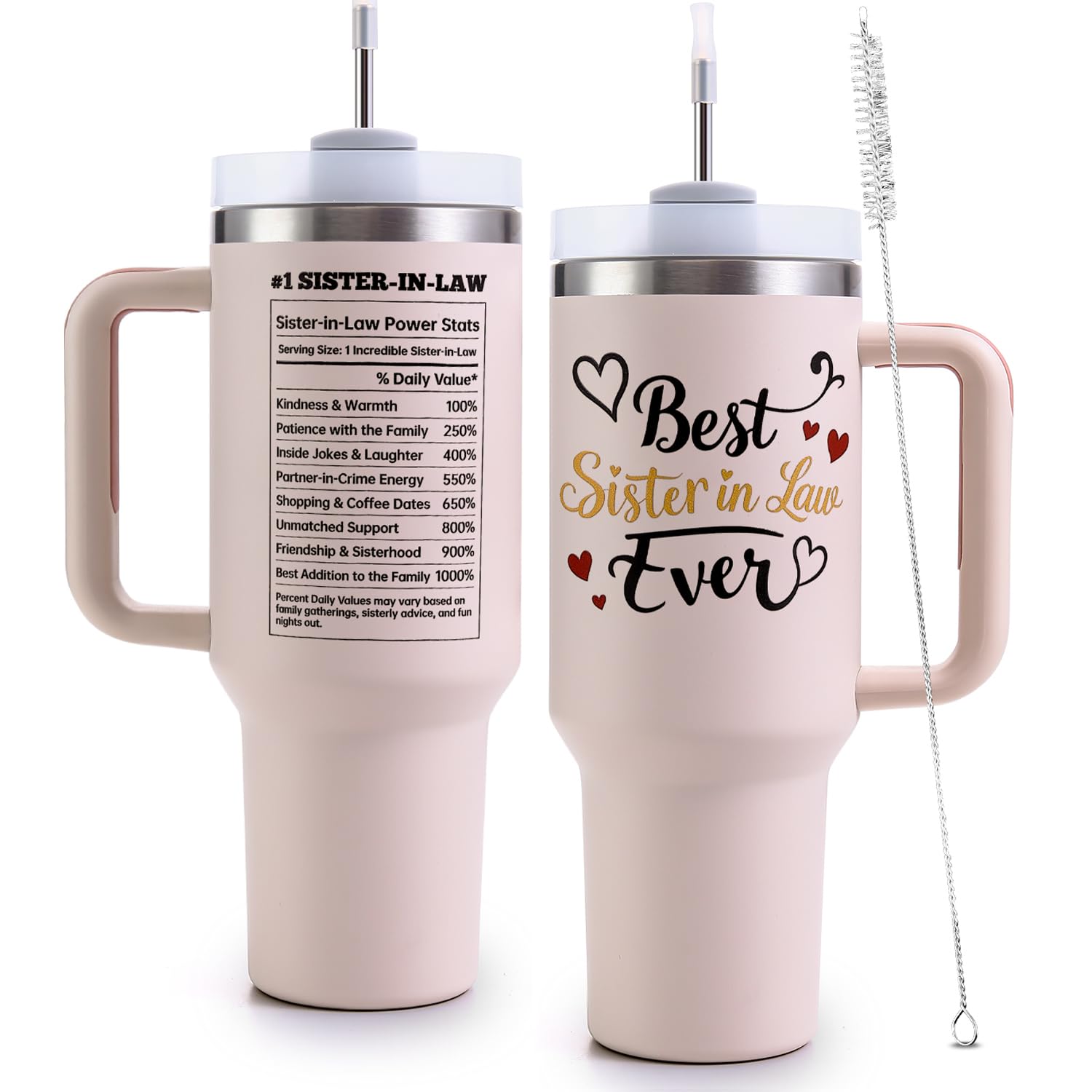 VoziSpace taza térmica con tapa, ideal regalo para cuñada y viajes diarios.