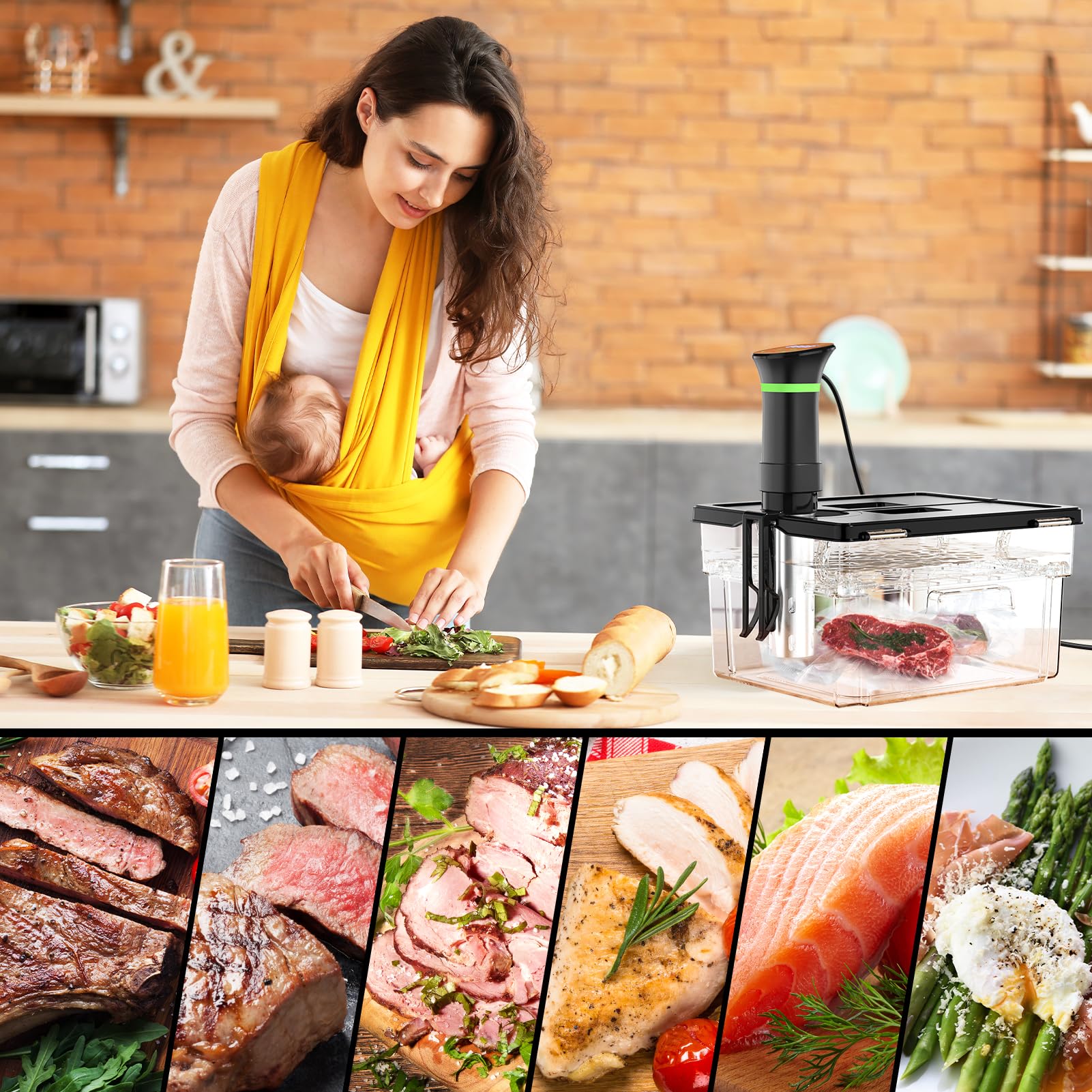 Vpcok Direct diseño inteligente y compacto para cocina diaria eficiente.