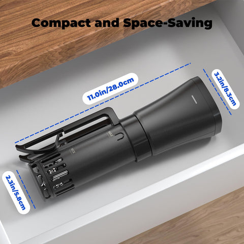 Vpcok Direct Sous Vide, calentamiento de 1000W para resultados consistentes.