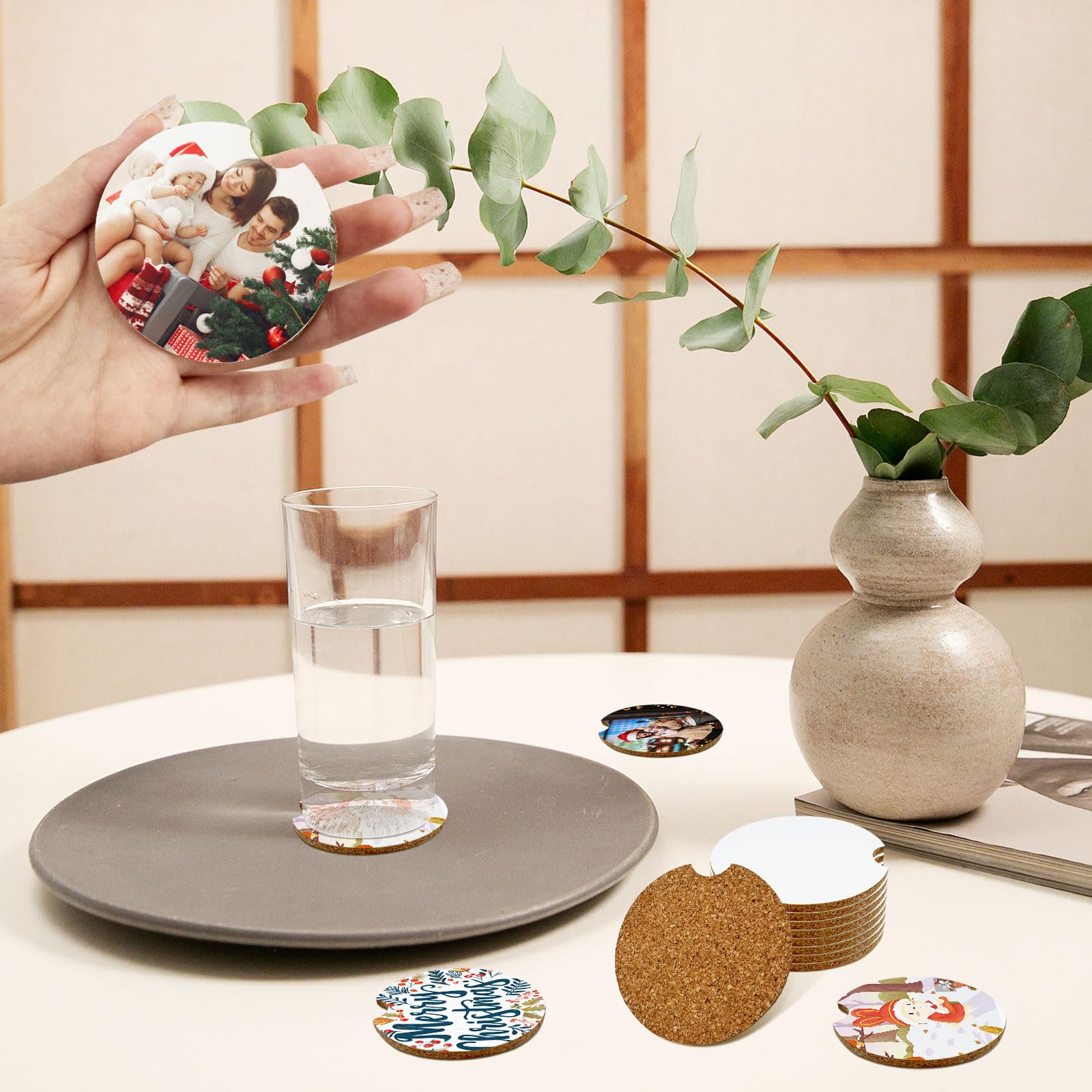 VPJ posavasos para cocteles y café: práctico en casa.