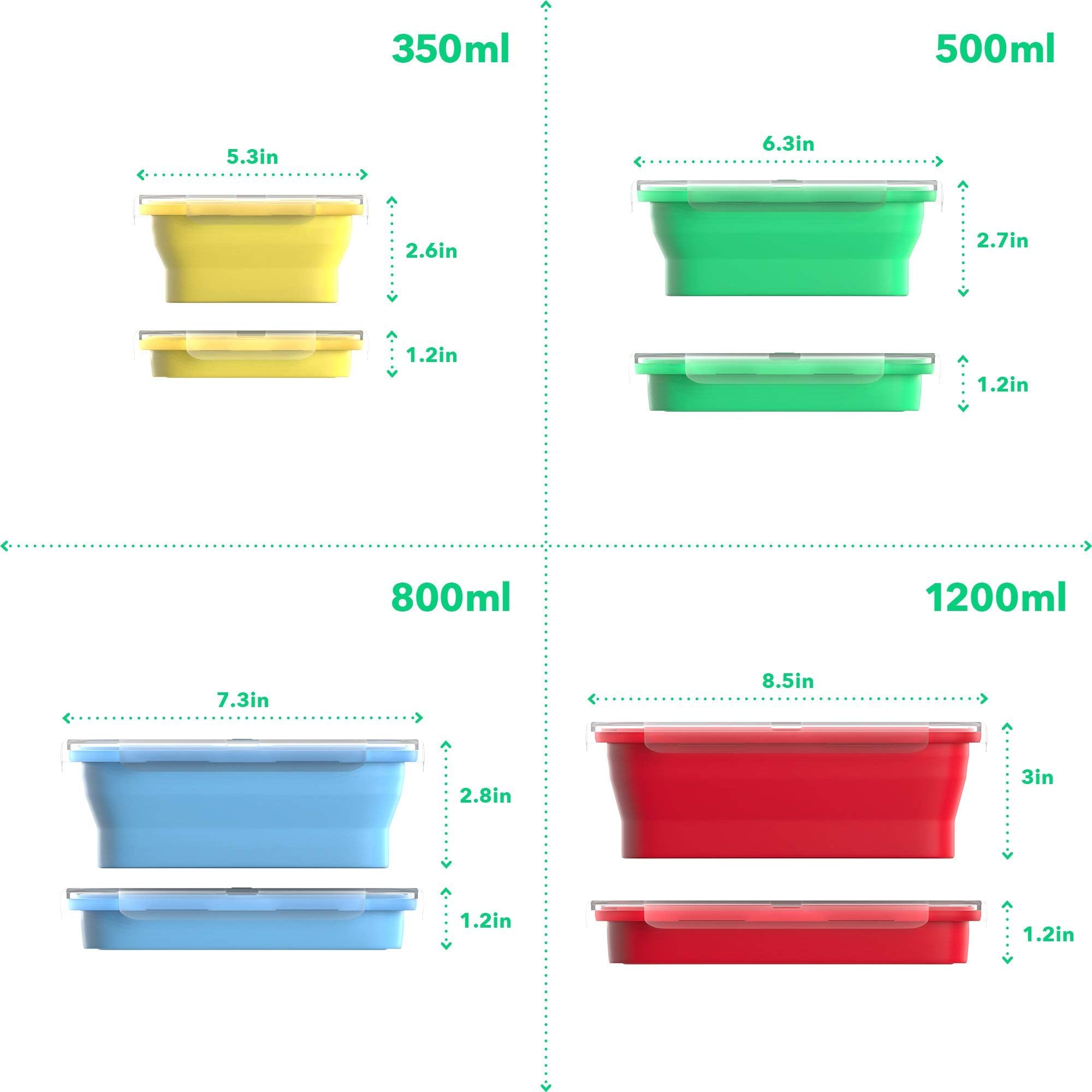 Conjuntos Vremi en colores vibrantes para comidas diarias.