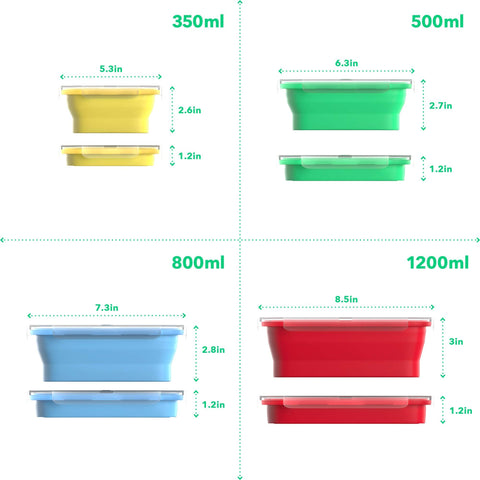 Conjuntos Vremi en colores vibrantes para comidas diarias.