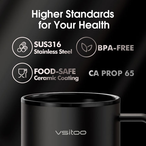 Vsitoo S3 Plus, base calentadora inalámbrica facilita calentar sin cables.