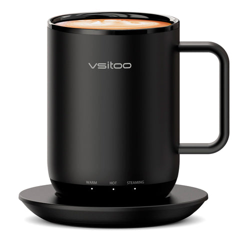Vsitoo S3 Plus, taza cafe 14oz-caliente, mantiene la bebida a temperatura ideal.