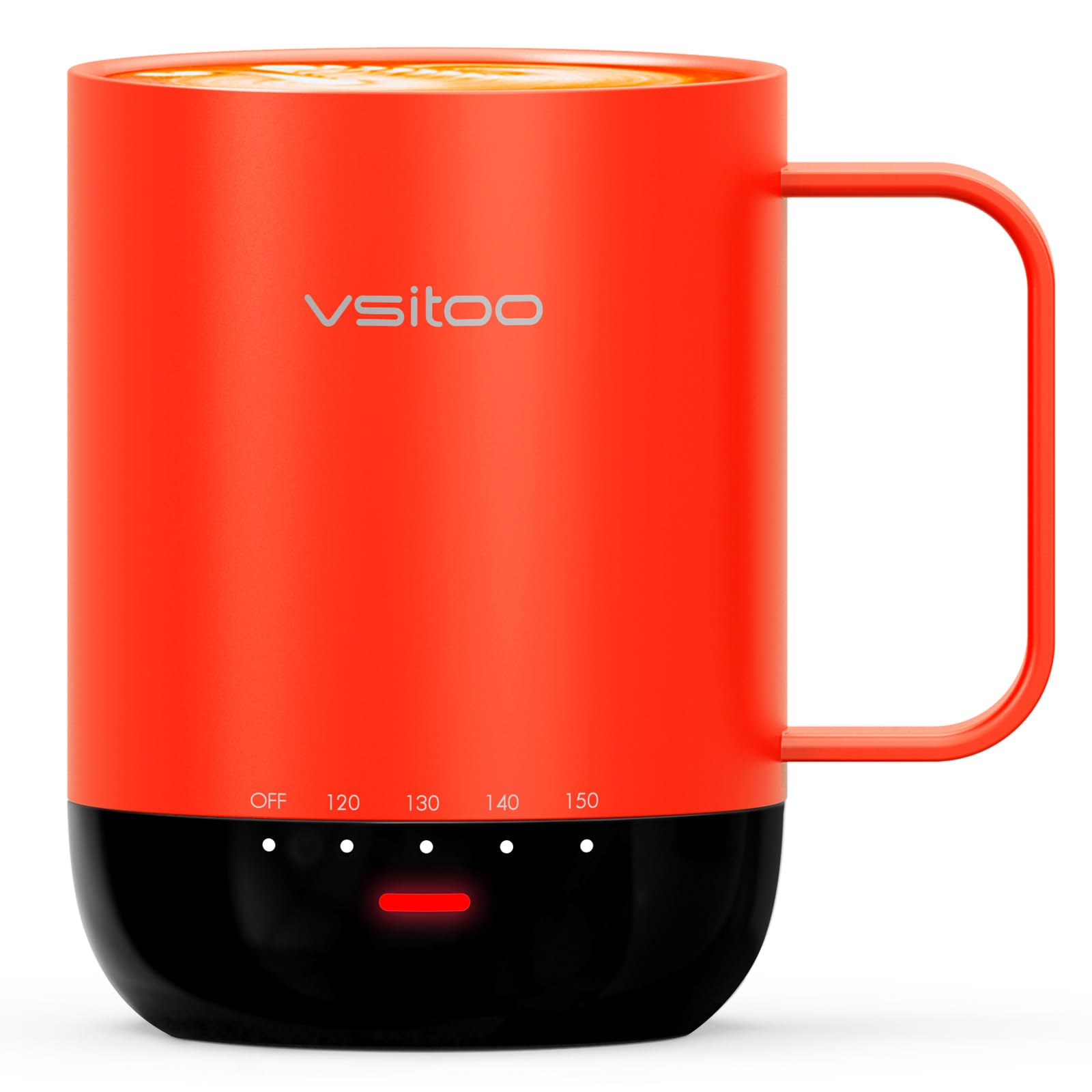 VSITOO taza autocalentante de doble pared mantiene caliente la bebida.