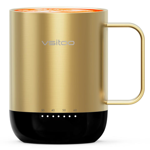 Vsitoo S3 Pro taza con calentamiento automático para café y té listos al instante
