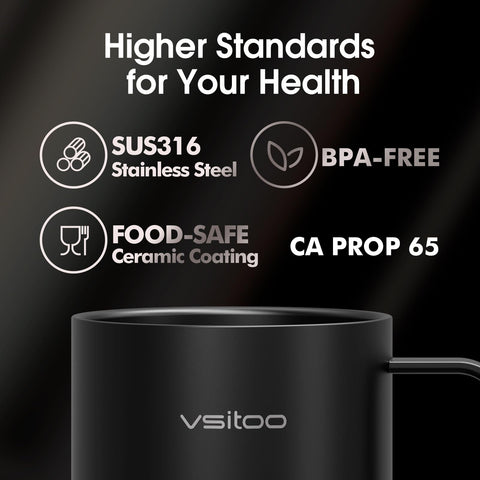 Vsitoo S6 Plus: base calefactora inalámbrica para uso práctico