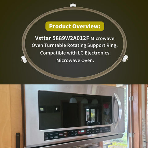 Vsttar compatible con modelos LG para reemplazo del plato giratorio