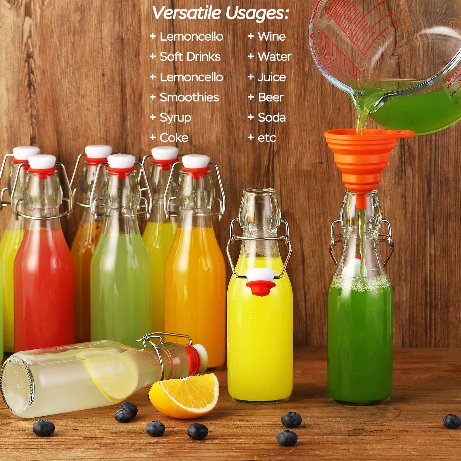 Botella VSWINGBO para jugos y té, mantiene la frescura de las bebidas