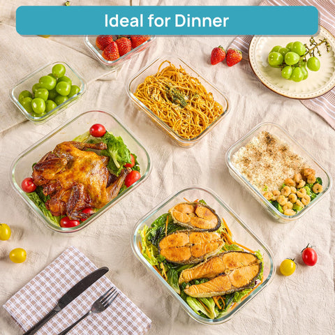 Conjunto Vtopmart apto para microondas, permite recalentar sin transferir sabores.