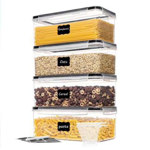Conjunto Vtopmart de 3.2L para almacenamiento hermético de pasta.