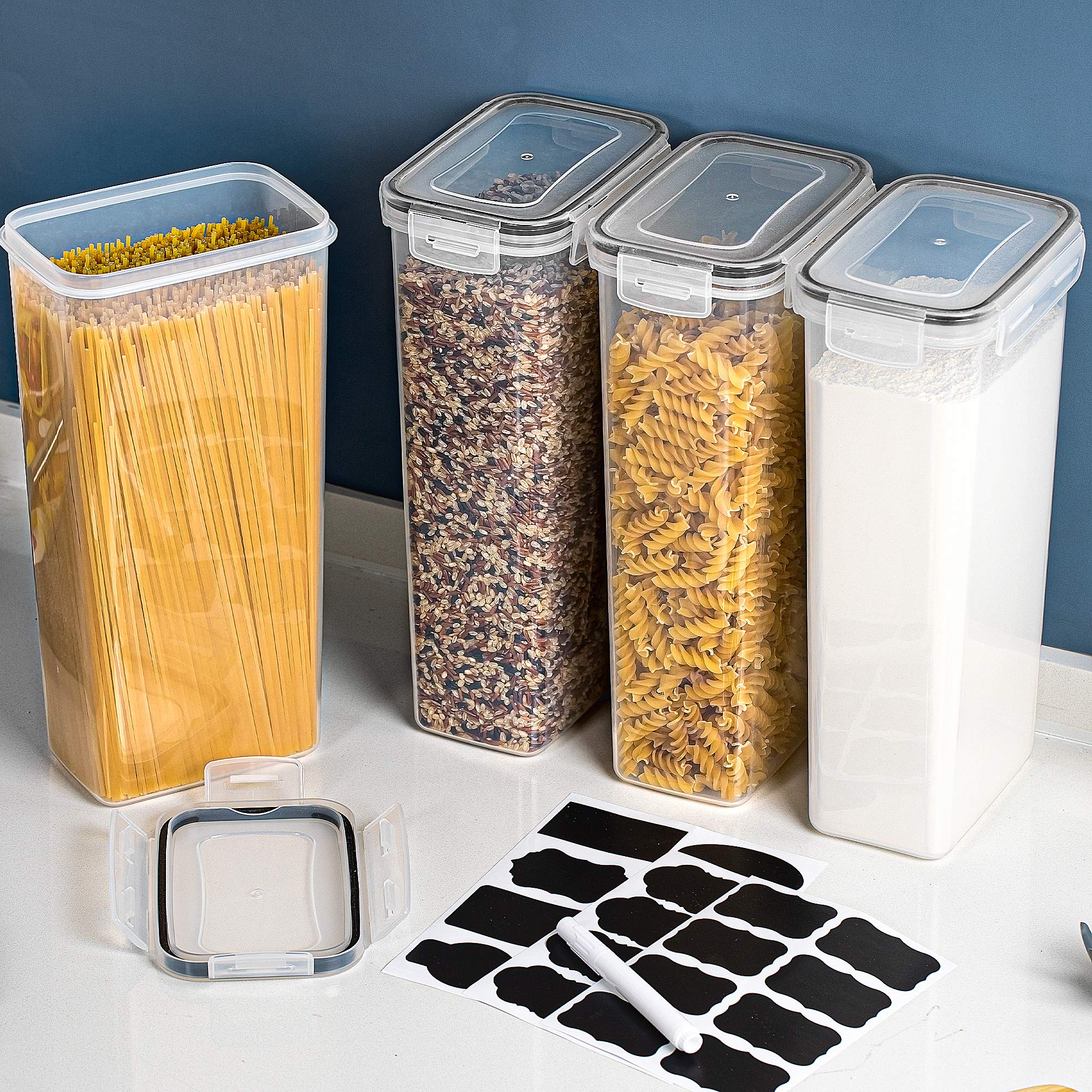 Vtopmart almacenamiento multipropósito para granos, harinas y bocadillos.