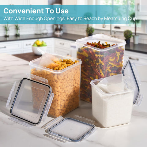 Contenedor mediano Vtopmart 2-5l ideal para harina y granos.
